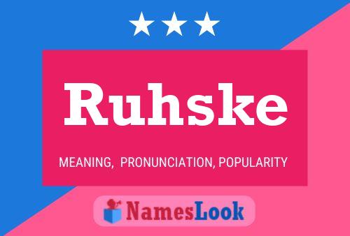 Ruhske Namensposter