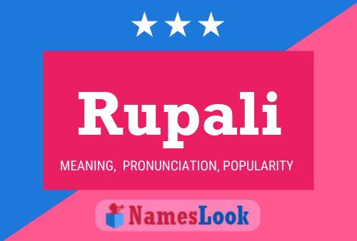 Rupali Namensposter