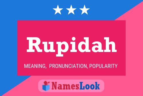 Rupidah Namensposter