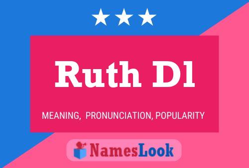 Ruth Dl Namensposter