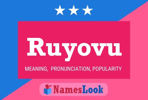 Ruyovu Namensposter