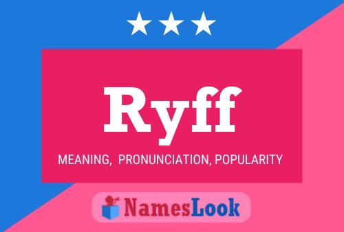 Ryff Namensposter