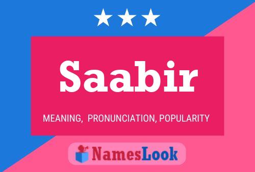 Saabir Namensposter