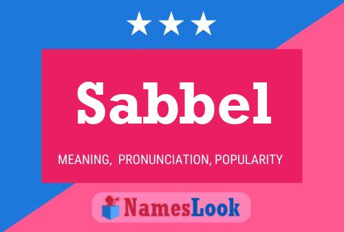 Sabbel Namensposter