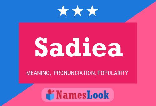 Sadiea Namensposter