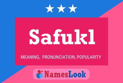 Safukl Namensposter