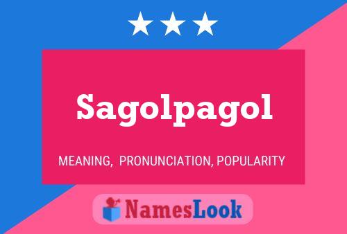 Sagolpagol Namensposter