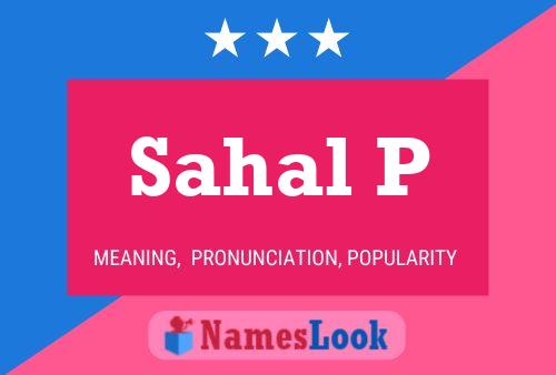 Sahal P Namensposter