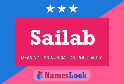 Sailab Namensposter