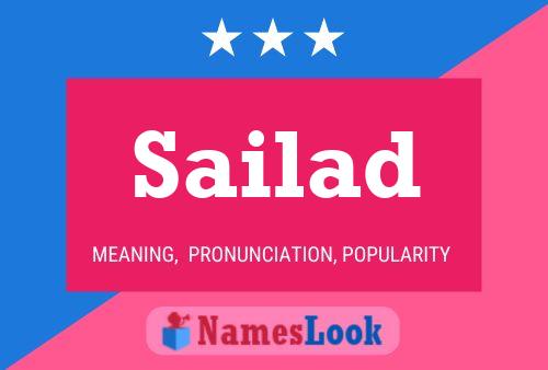 Sailad Namensposter