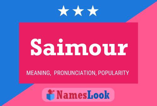 Saimour Namensposter