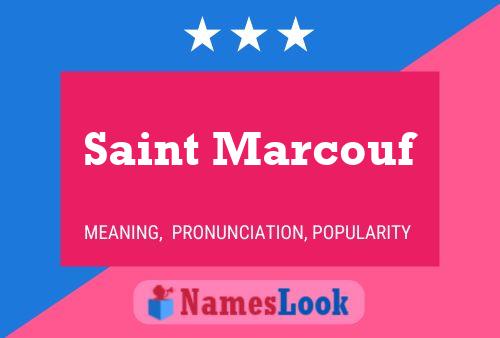 Saint Marcouf Namensposter