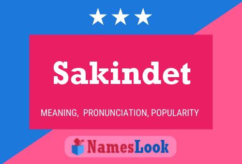 Sakindet Namensposter