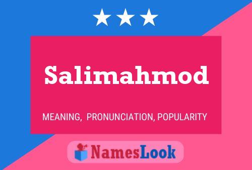 Salimahmod Namensposter