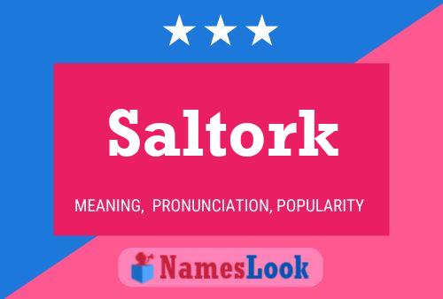 Saltork Namensposter