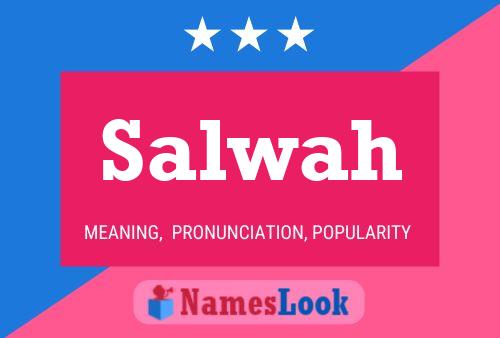 Salwah Namensposter