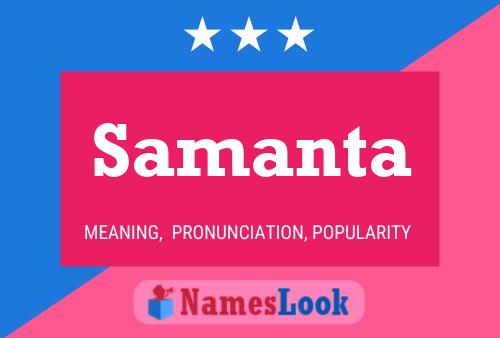 Samanta Namensposter