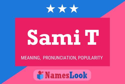 Sami T Namensposter