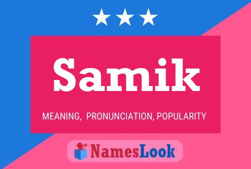 Samik Namensposter