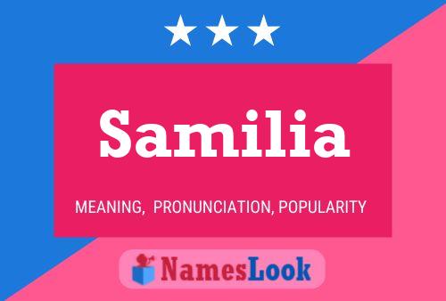 Samilia Namensposter