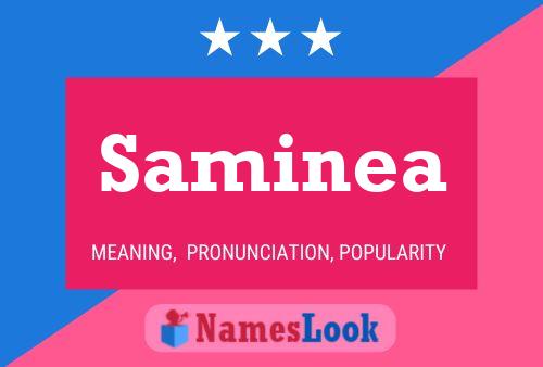 Saminea Namensposter