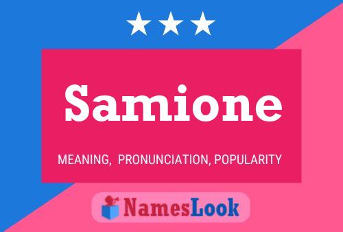 Samione Namensposter