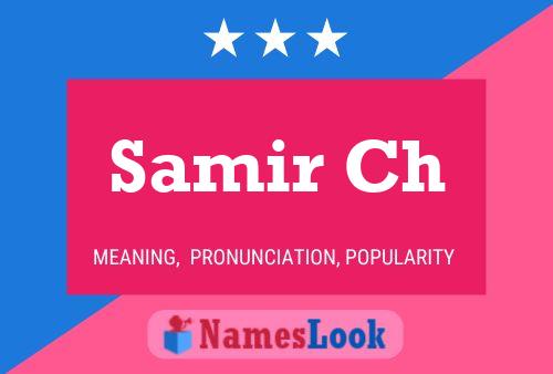 Samir Ch Namensposter