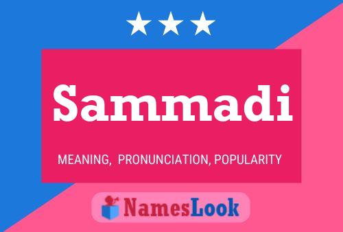 Sammadi Namensposter