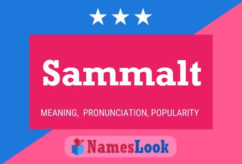 Sammalt Namensposter