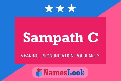 Sampath C Namensposter