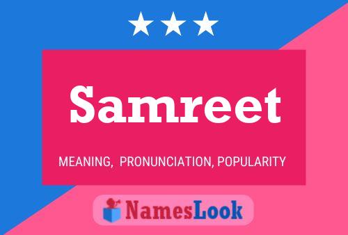 Samreet Namensposter