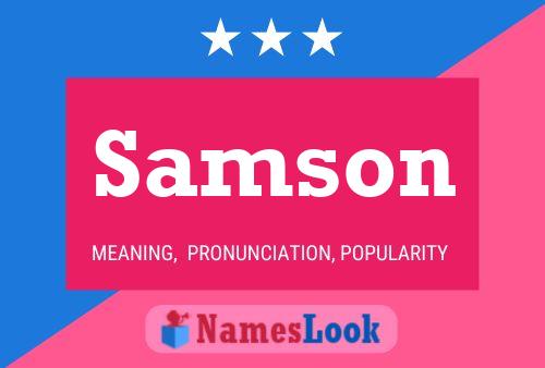 Samson Namensposter