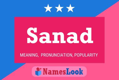 Sanad Namensposter