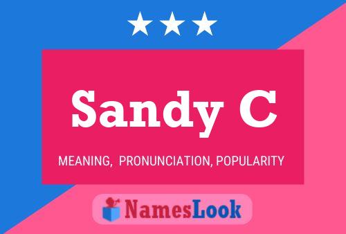 Sandy C Namensposter