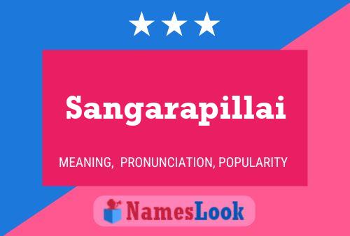 Sangarapillai Namensposter