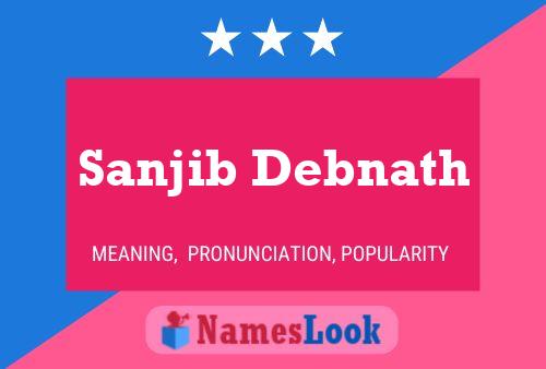 Sanjib Debnath Namensposter