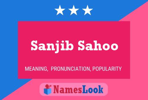 Sanjib Sahoo Namensposter