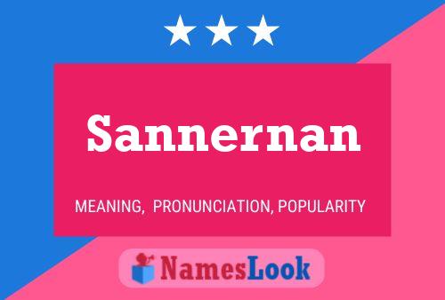 Sannernan Namensposter