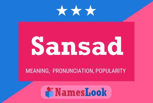 Sansad Namensposter