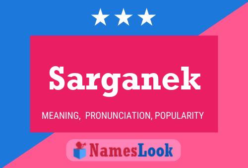 Sarganek Namensposter