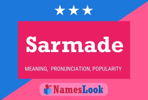 Sarmade Namensposter