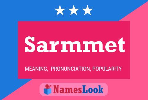 Sarmmet Namensposter