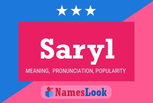 Saryl Namensposter