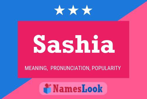 Sashia Namensposter