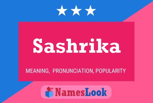 Sashrika Namensposter