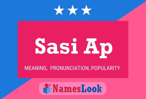 Sasi Ap Namensposter