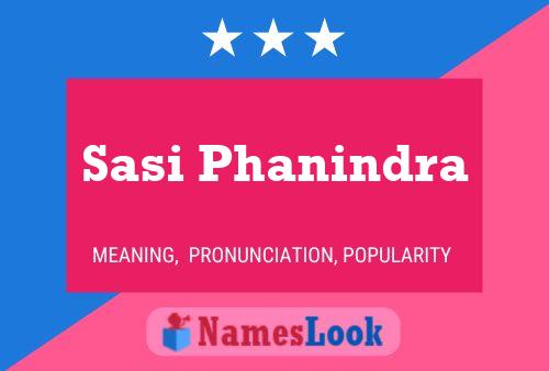 Sasi Phanindra Namensposter