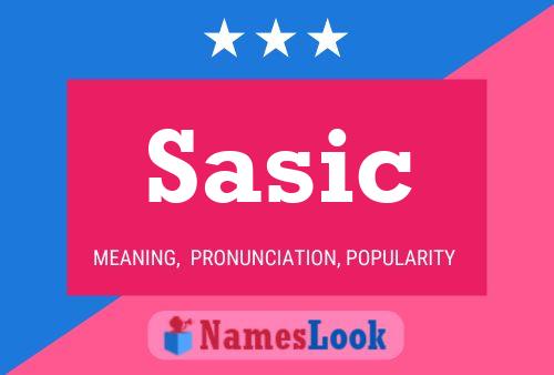 Sasic Namensposter