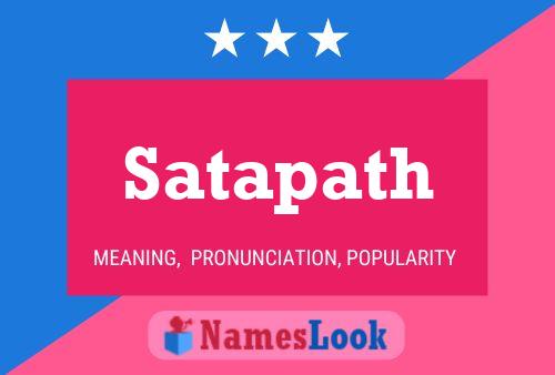 Satapath Namensposter