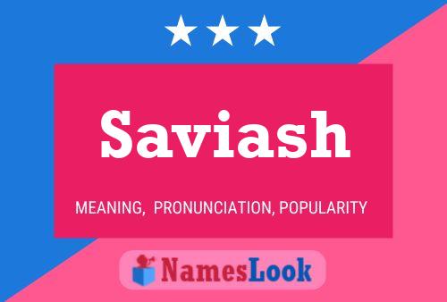 Saviash Namensposter